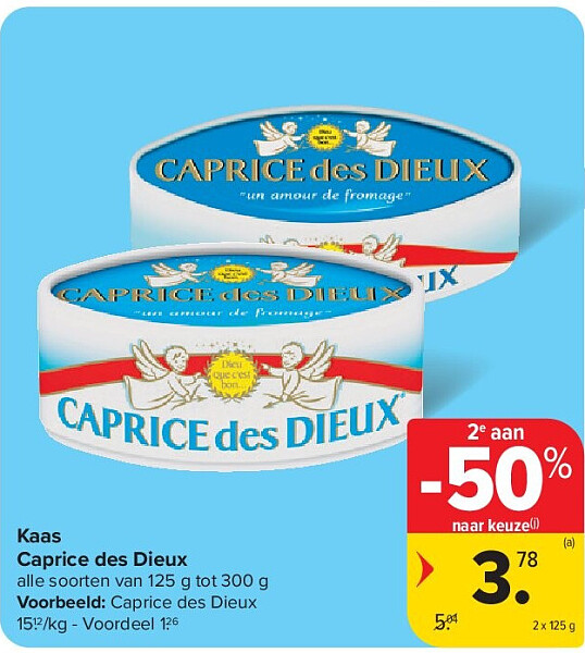 Kaas Caprice des Dieux