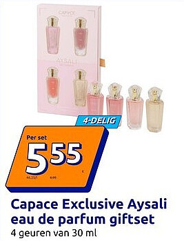 Capace Exclusive Aysali eau de parfum giftset