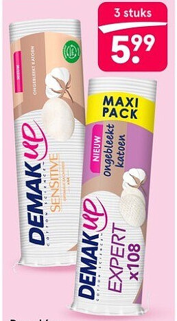 Demak'up wattenschijfjes