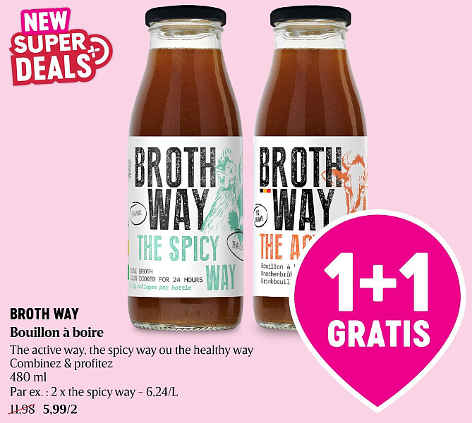 BROTH WAY Bouillon à boire