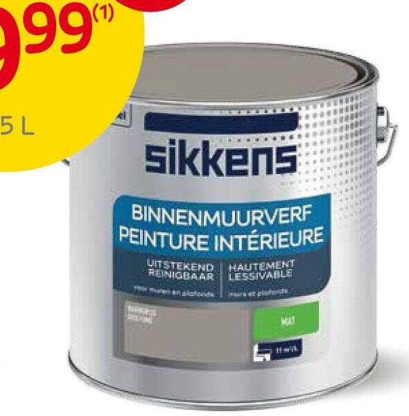 Binnenmuurverf 2,5 L