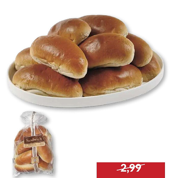 Sandwichs blancs