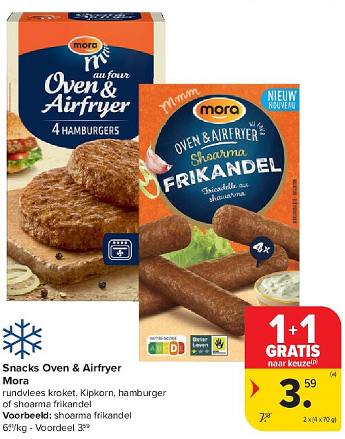 Snacks Oven & Airfryer Mora