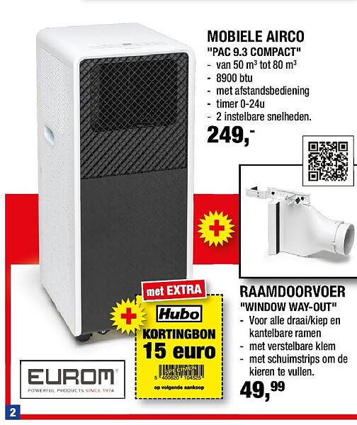 MOBIELE AIRCO "PAC 9.3 COMPACT"