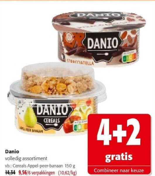 Danio Cereals Appel-peer-banaan 150 g
