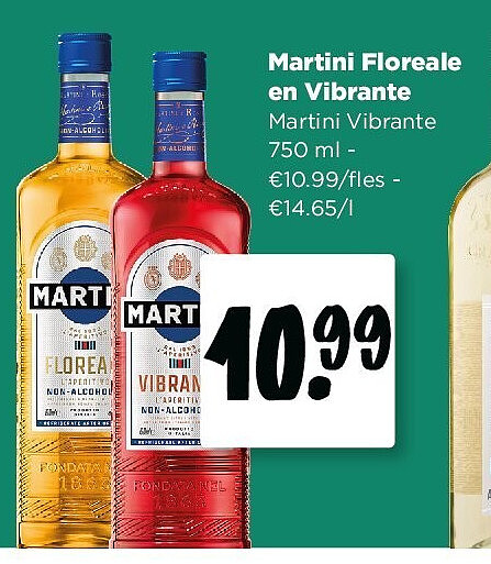 Martini Floreale en Vibrante