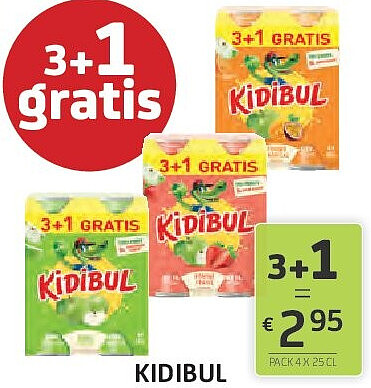 Kidibul Appel 4 x 25 cl