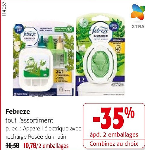 Febreze tout l’assortiment