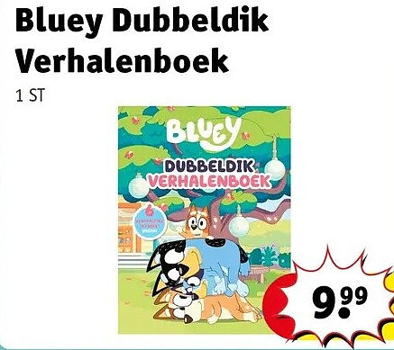 Bluey Dubbeldik Verhalenboek