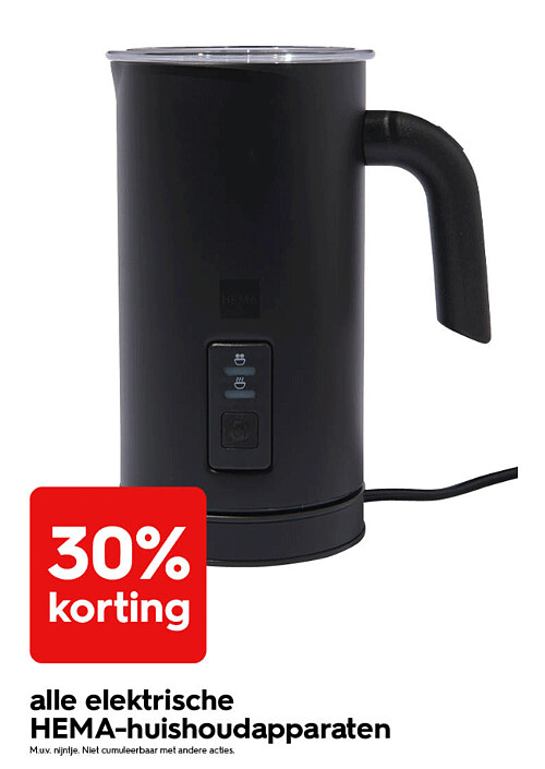 alle elektrische HEMA-huishoudapparaten