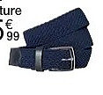 Ceinture tressée
