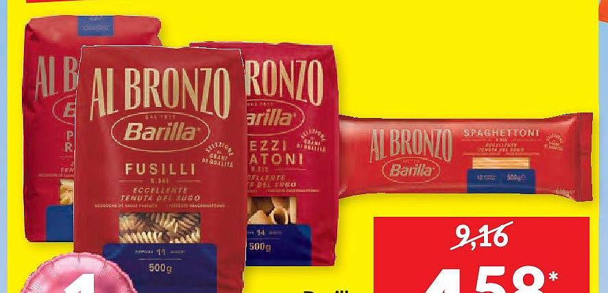 Barilla Al Bronzo pasta