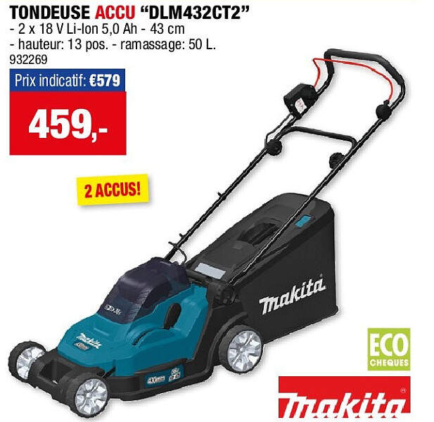 TONDEUSE ACCU “DLM432CT2”