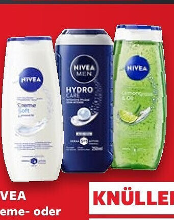 Nivea Creme- oder Pflegedusche
