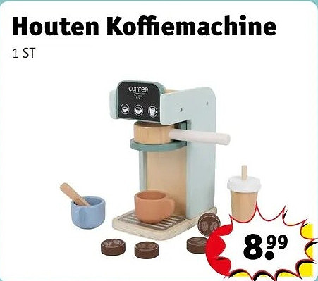 Houten Koffiemachine