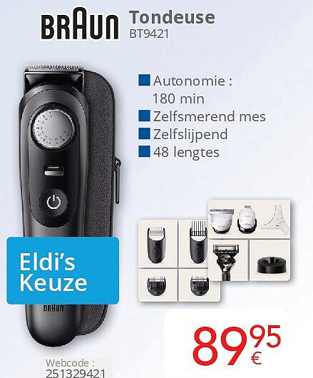 Tondeuse BT9421