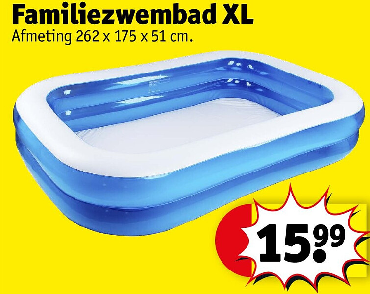 Familiezwembad XL