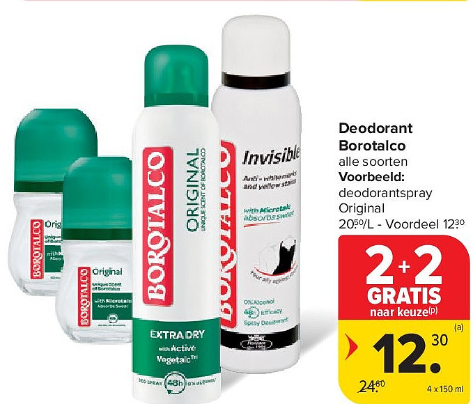 Deodorant Borotalco