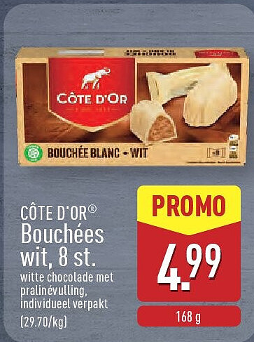 Bouchées wit, 8st.