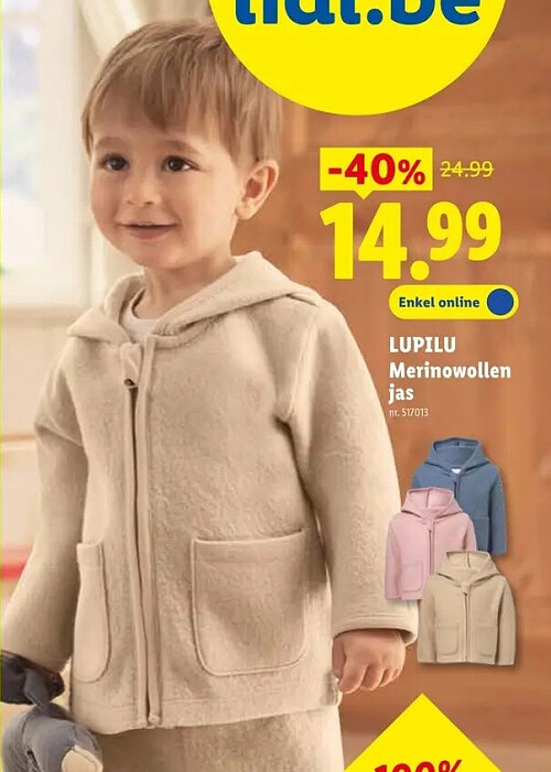 Merinowollen jas