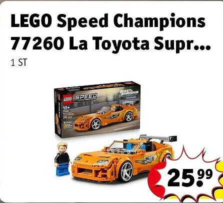 LEGO Speed Champions 77260 La Toyota Supr