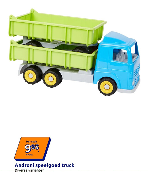 Androni speelgoed truck