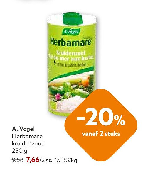 A. Vogel Herbamare kruidenzout 250 g