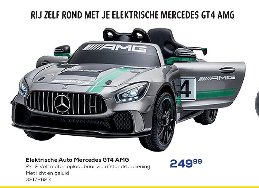 Elektrische Auto Mercedes GT4 AMG