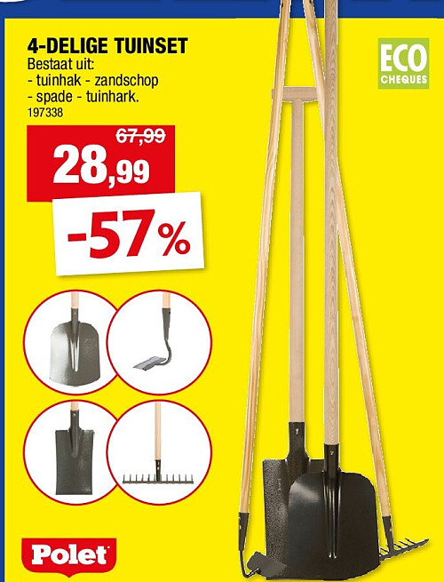 4-DELIGE TUINSET