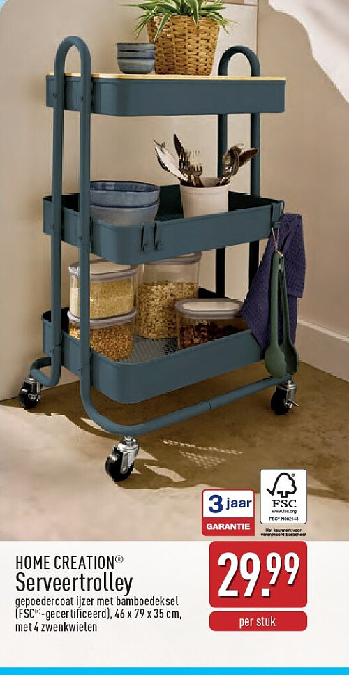 Serveertrolley