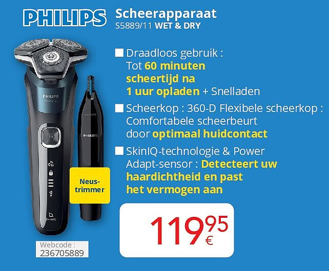 Baardtrimmer HC5630/15