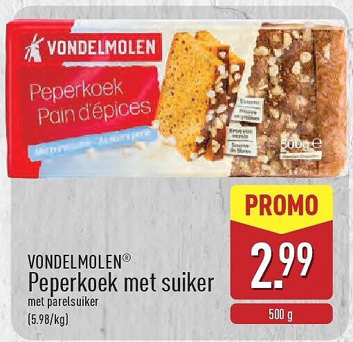 Peperkoek met suiker