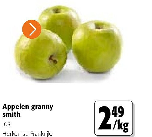 Appelen granny smith