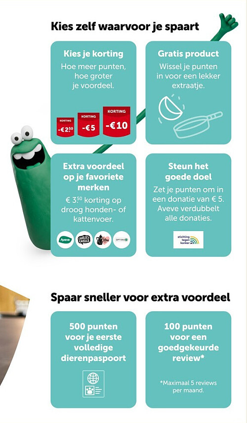 Kies zelf waarvoor je spaart