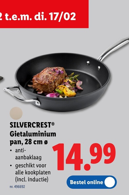 Gietaluminium pan, 28 cm