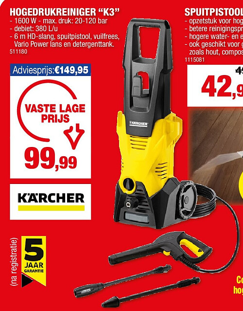 HOGEDRUKREINIGER “K3”