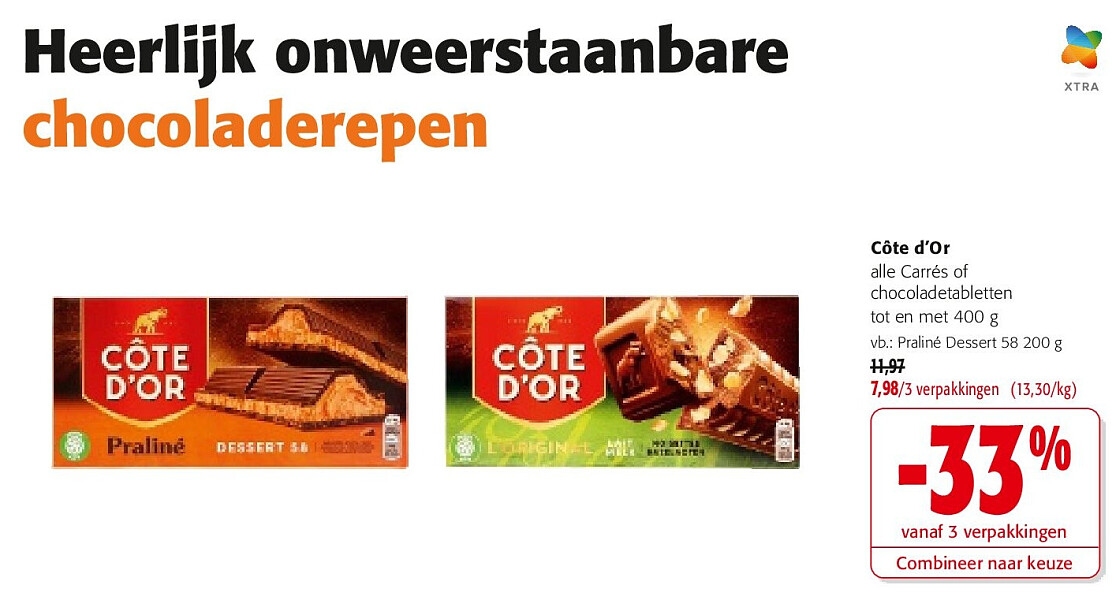 Côte d’Or alle Carrés