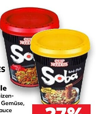 Soba Wok Style Cup Noodles