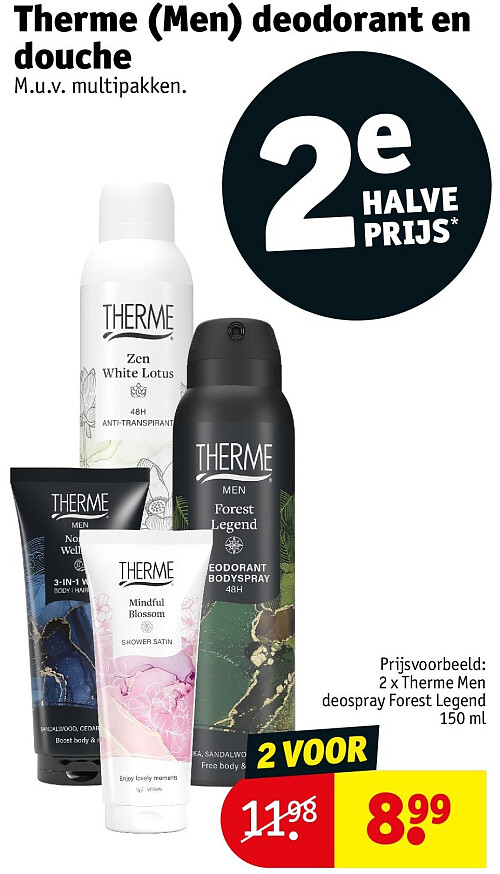 Therme (Men) deodorant en douche