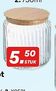 Voorraadpot Nova Jar 2.75 L