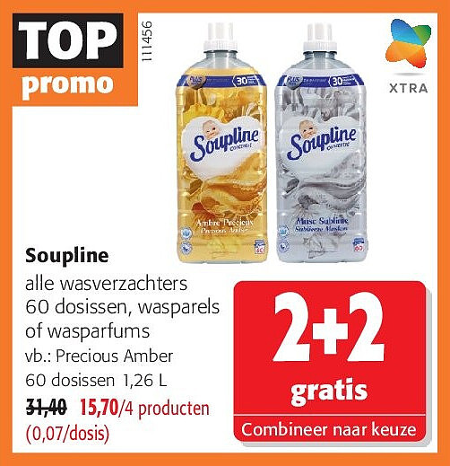 Soupline Precious Amber 60 dosissen 1,26 L