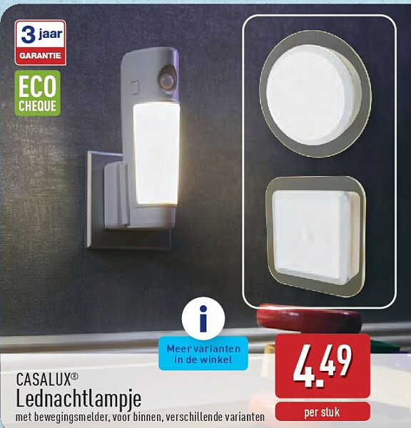 Lednachtlampje