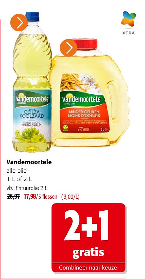Vandemoortele Frituurolie 2 L