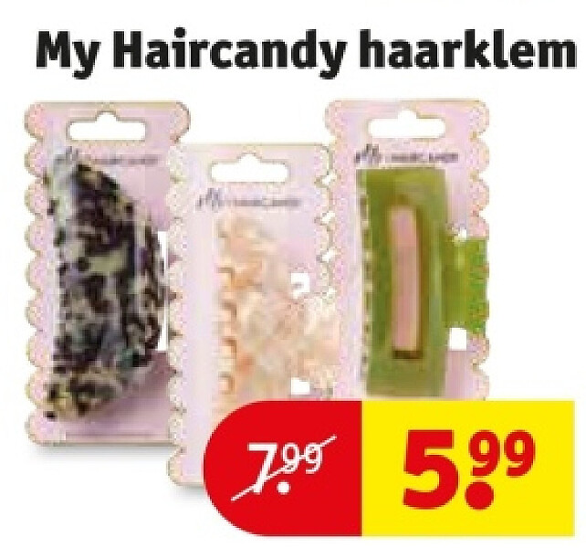My Haircandy haarklem