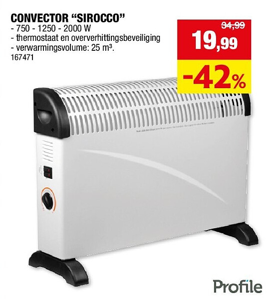 CONVECTOR “SIROCCO”