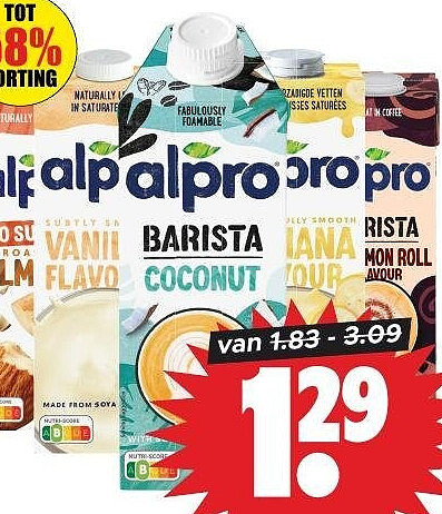 Alpro houdbaar