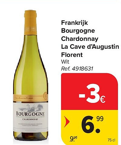 Frankrijk Bourgogne Chardonnay La Cave d’Augustin Florent