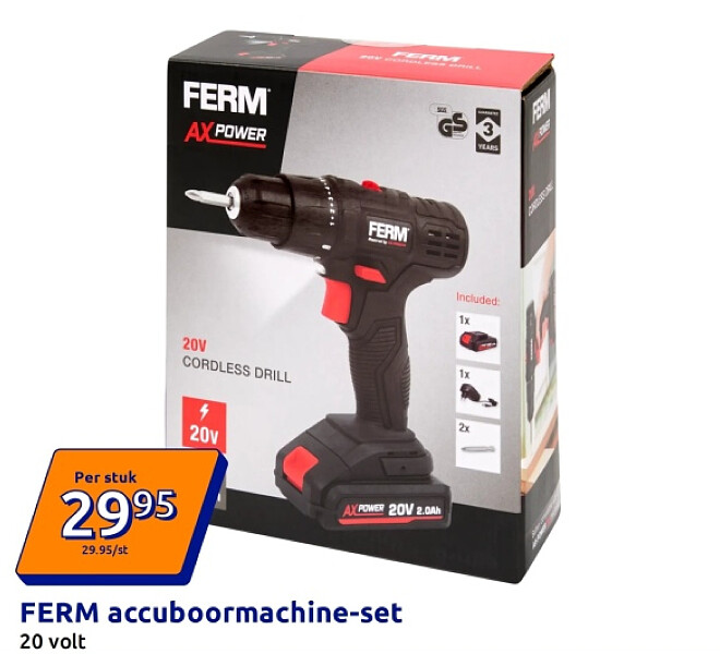 FERM accuboormachine-set