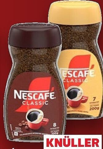 Nescafé Classic oder Classic Mild