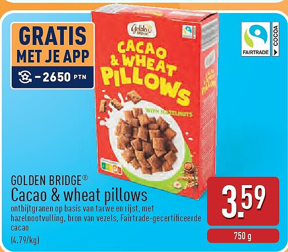 Cacao & wheat pillows